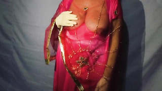 Indian cool damsel pounded while working in garb factory - clear English story