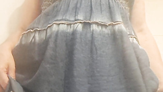 COUGAR takes off, demonstrating her culo and coochie to her son-in-law on camera in secret