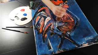 Crazy Artist Meatpipe Rubdown Money-shot