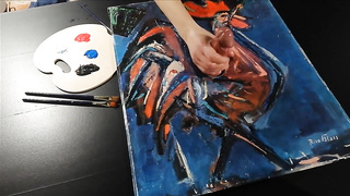 Crazy Artist Meatpipe Rubdown Money-shot