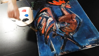 Crazy Artist Meatpipe Rubdown Money-shot