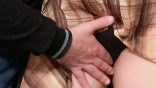 Unusual Crank Went Too Far Finger-tickled Torrid Mif Cunny in Subway