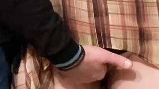 Unusual Crank Went Too Far Finger-tickled Torrid Mif Cunny in Subway