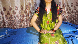 Real homemade Bhabhi Night sundress is highly jaw-dropping and red-hot glorious Devar hear taut cunt pulverizing indian desi village nymph cock-squeezing