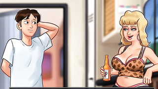 Massive Caboose COUGAR Jiggles Her Ample Arse Like Insane - You Won't Last two Mins