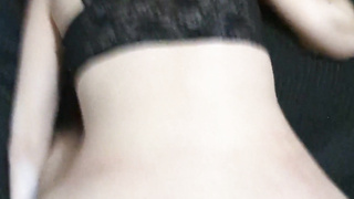 POINT OF VIEW Amateur Preggo COUGAR Hottest Doggy-style Internal cumshot