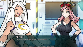 Mei's Project - The Sensuous Rumi Usagiyama from My Hero Academia Examining the Good Invention of the Sexy Mei