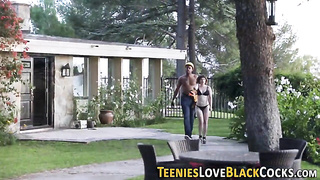 Nice teenager providing head