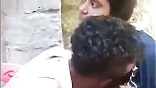 Super-naughty Indian Lady Flashes Backside and Boobies