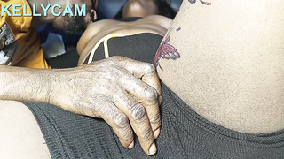 STEAMING NIGERIAN DAMSEL I POKED AND JIZZ ON MY LAPS