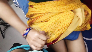 Ravage the wonderful Bhabhi with young muff in her guest room when her spouse went out.