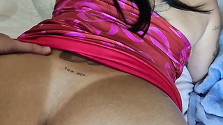 Gf gaucho bi-atch in love let me lick her booty sans complaints and jizz inwards!