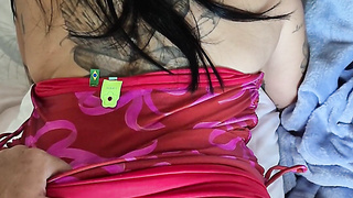 Gf gaucho bi-atch in love let me lick her booty sans complaints and jizz inwards!