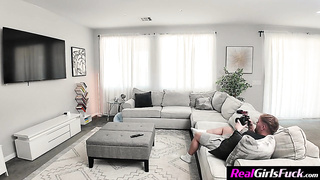 Timid Teenie Enjoys to Bang BEHIND-THE-SCENES - Daisy Fox