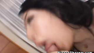 Shaven Japanese Twat Close Up Oral pleasure Activity - Nicole Doshi