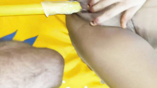 Season 56. India Humungous Milk cans stepmom Ripping off Her Milk on Sonny Jaws