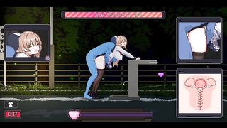 Big-titted Supermarket Clerk Adult Rendezvous - Pixel Anime porn Game Sequences