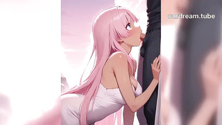 Manga porn Dolls Tonguing, Fellating, Gasping on Beefstick (AI Compilation)