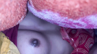 Attempting Wrong fuck hole !! Young Indian Desi village step-sister in law was attempting to stiff