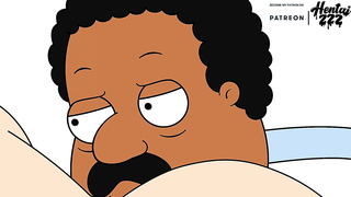 FAMILY BOY MEG GRIFFIN SCREWED BY CHOCOLATE-COLORED CLEVELAND TOTAL FLICK