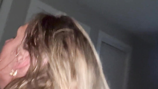 Killer massive culo Milf COUGAR rails and spunks SO RIGID on top of her junior TEDDY