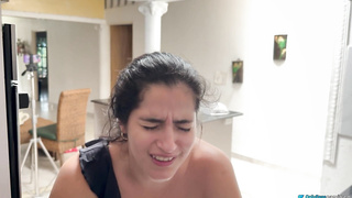 JUMMY FUCKFEST IN THE KITCHEN WITH MY WIFEY, HARD-CORE HOOKUP AND LOTS OF PUMPING OUT!