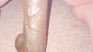 Wifey taking giant black fuck stick and wants to be knuckle nailed fisted