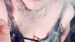 Who Enjoys Drifting Smoke & Snap Gargles? Cause This Emo Enjoys To Do Them For You! Smoking PLUMPER