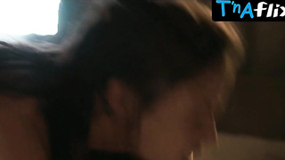 Lydia Peckham Boobs Sequence in Robin Spandex hood