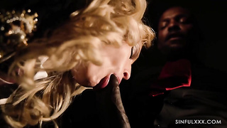 The Guest Always Jizzes First-ever! Candee Licious & Dimitri Shadow at SinfulXXX