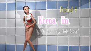 3DGSPOT - Nubile Cheerleader Sucks And Tears up A Random Humungous Hard-on In Glory Crevasse! UNCENSORED FUCK-FEST!