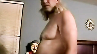 JoeSchmoeXXX.com - Furry man plays with his good-sized fuck-stick rock hard with feisty jerks