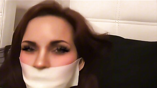 Stunning Ashley Sinclair in Poker Restrain bondage