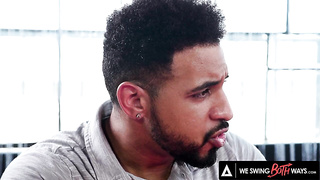 WE WAG BOTH WAYS - Take A Rail On The Bisexous Teach With The Killer Aria Banks