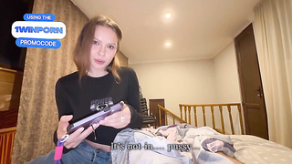 Point of view: Stepsis Noticed That I Was Eyeing Ass fucking Pornography And Desired To Attempt It