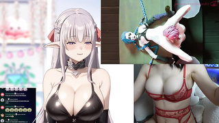 Jinx and V make up - Arcane ANIME PORN anime