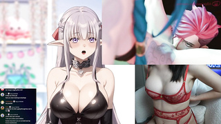 Jinx and V make up - Arcane ANIME PORN anime