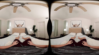 FORBVR - Your Step-mom Finds A Bare Pic Of Her In Your Smartphone And She's Revved On! - Lacey London