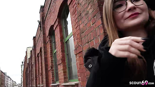 GERMAN SCOUT - Lil Emily Porno Audition