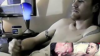 JoeSchmoeXXX.com - Cool young model shoots scorching jizm on a towel with gratification