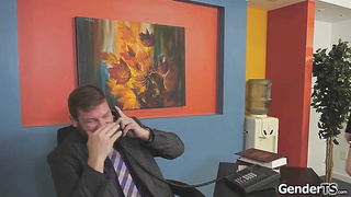 So are you going to buttfuck penetrate your super-hot t-model manager or not? (Natalie Mars)