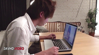 Shiona Suzumori Gives Sultry Japanese Dt Sans Juggling Her Cock-squeezing Mammories