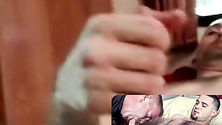 JoeSchmoeXXX.com - Heterosexual folks wank and fellate each other's trunk in sixty-9 awakening