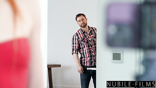 Super-hot Red-haired Influencer Tiny Dragon Takes Roomies Boner For A Live Cam E... (Sam Shock)