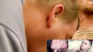 JoeSchmoeXXX.com - Without a condom humping this tattooed fellow rigid till I spunk in his bootie with gusto