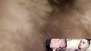 JoeSchmoeXXX.com - Without a condom humping this tattooed fellow rigid till I spunk in his bootie with gusto