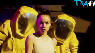 Sofia Carson Boobs Vignette in Songbird