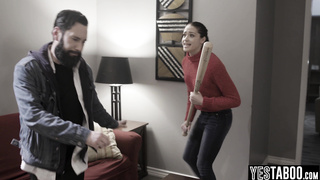 Diminutive furry COUGAR screws enormous shaft stalker