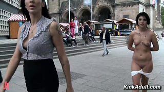 Euro super-bitch gets facial cumshot mass ejaculation