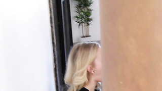 Nice Towheaded Nubile Alexa Grey Throating Stepdads Knob While Mother Ambling Around